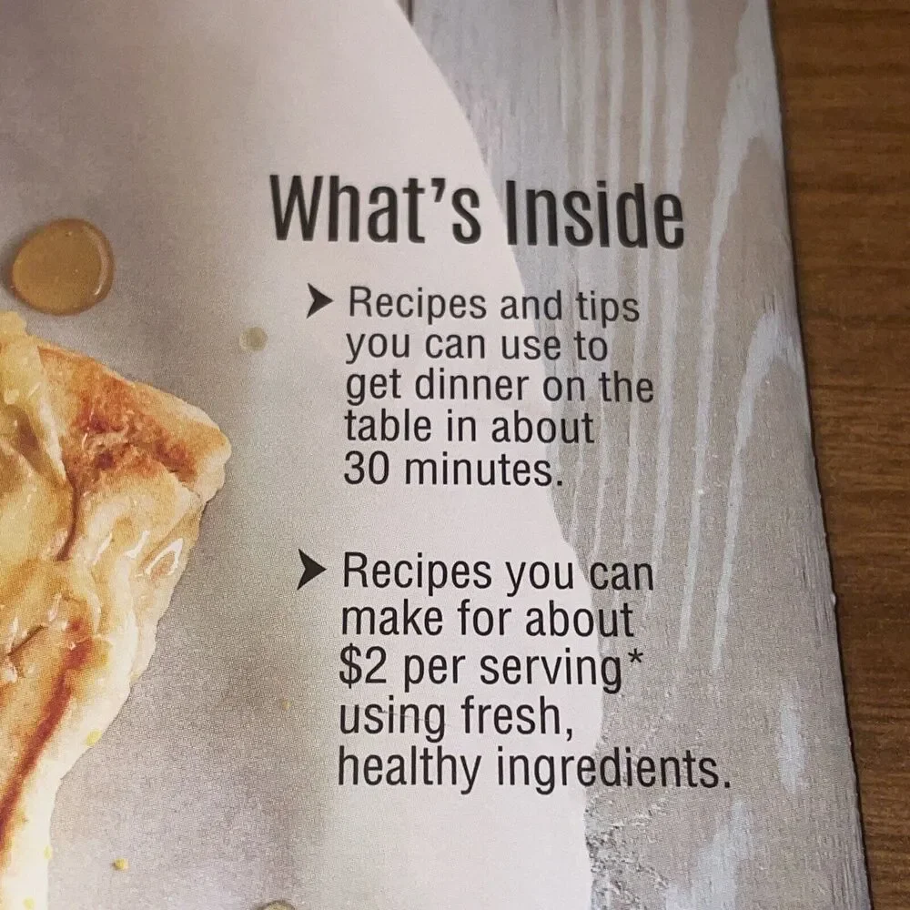 Pampered Chef Season's Best Fall/Winter Cook Book 2018-Dinner Simplified